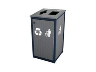 Single N1-Pioneer Top Load Waste Receptacle