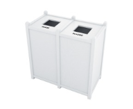 : Double N1-Pioneer Top Load Waste Receptacle